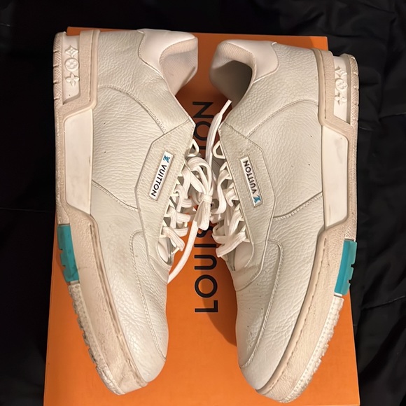 Authentic RARE Limited Edition LV TRAINER NUAGE WHITE - Picture 5 of 9